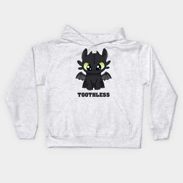 Toothless | Night Fury | How to train your dragon Kids Hoodie by khoipham